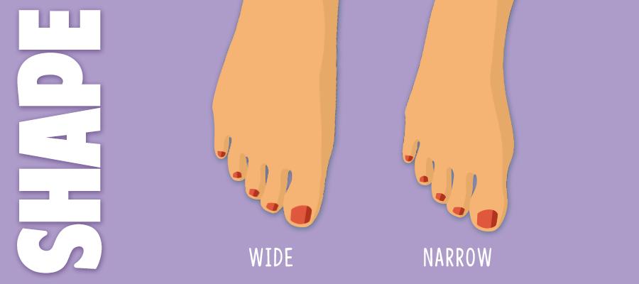 Wear if You Have Narrow Feet 