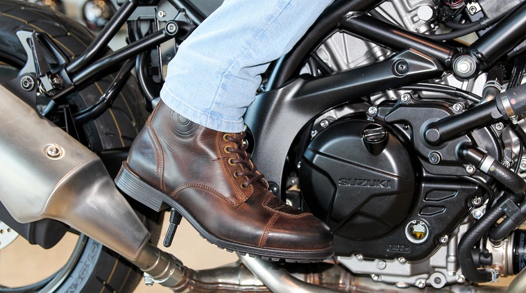 Height Increasing Motorcycle Boots for Short Riders on a Motorcycle