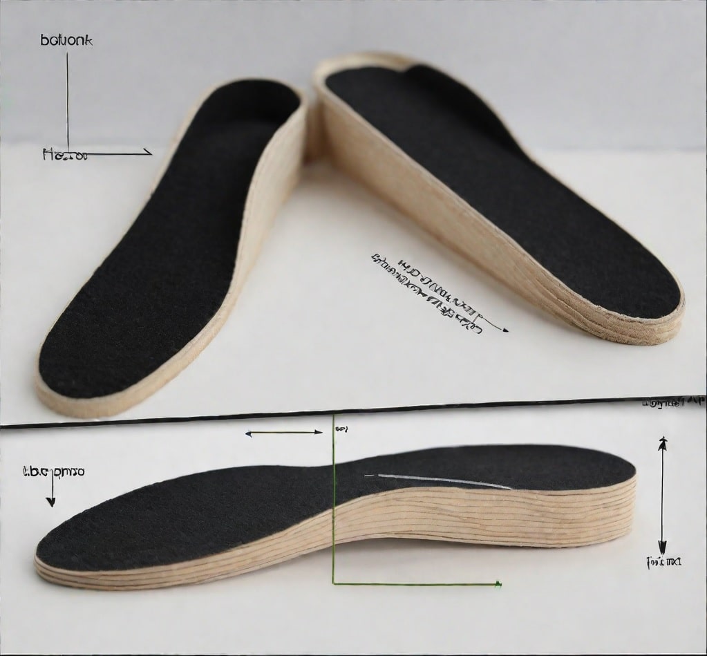 diy height increasing insoles for shoes to look taller