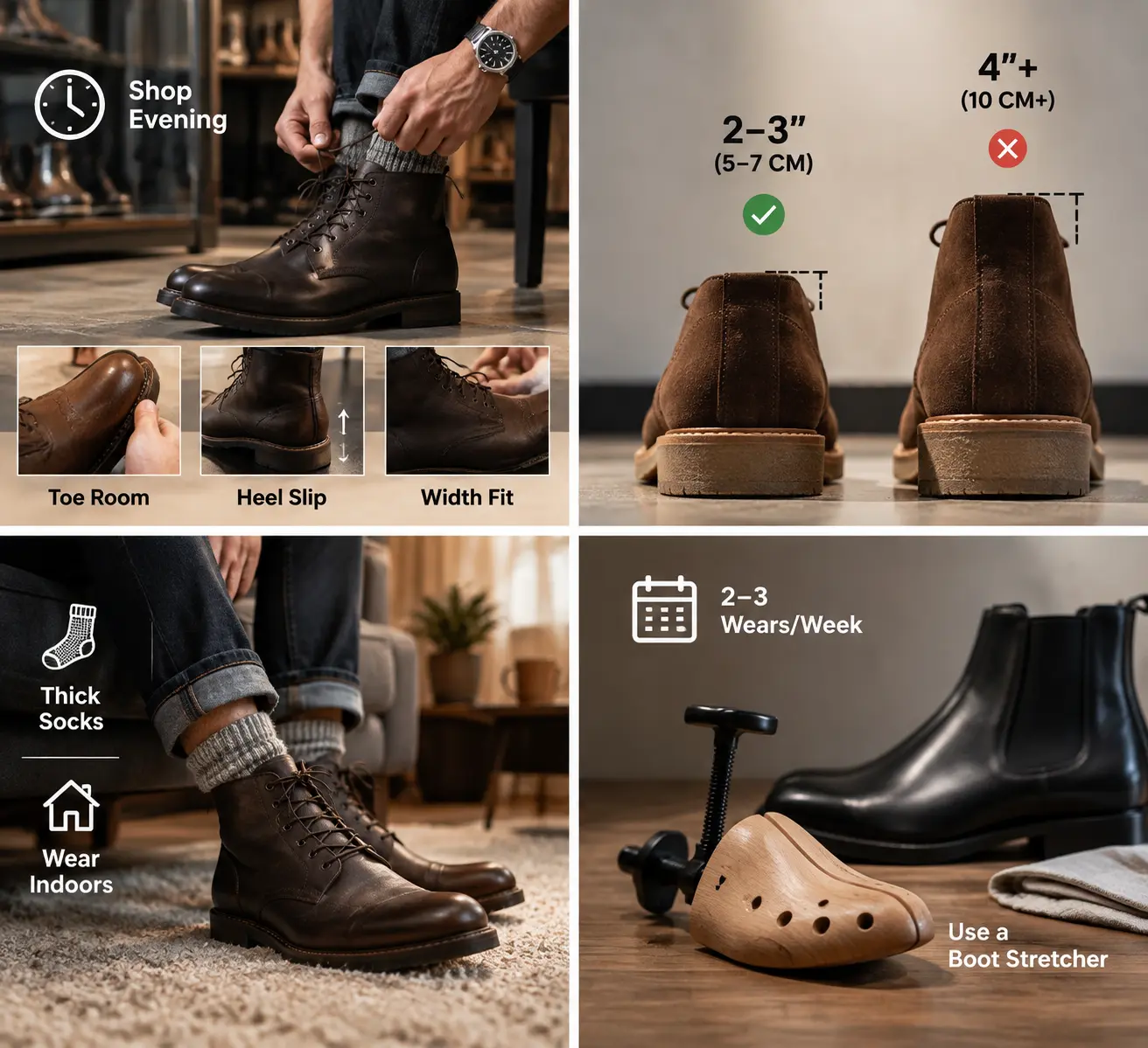 Use a Boot Stretcher Between Wears