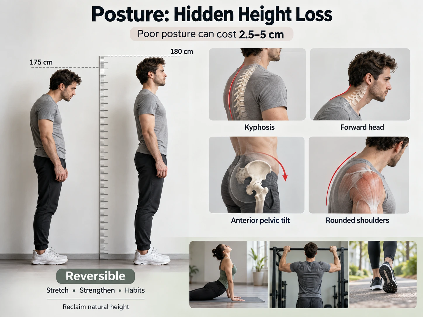 Posture Hidden Height Loss