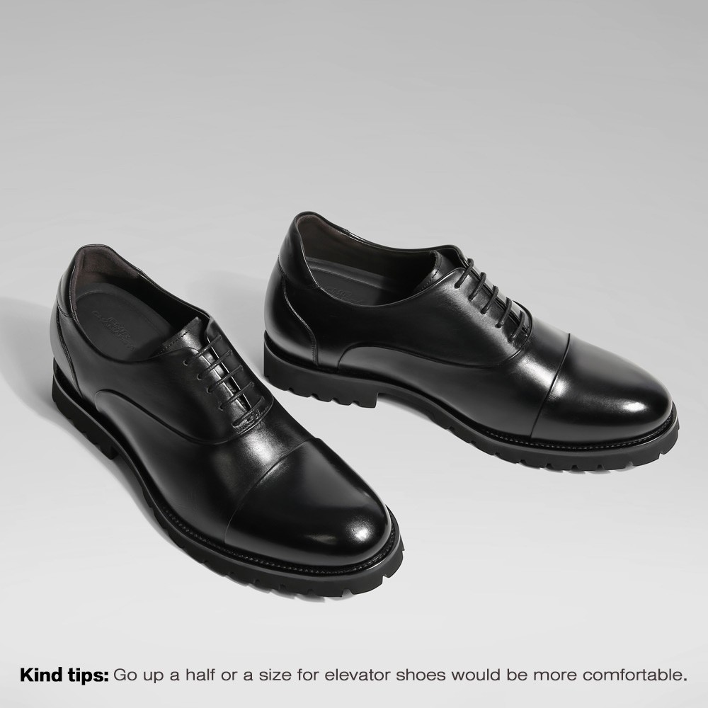 scarpe eleganti con rialzo uomo