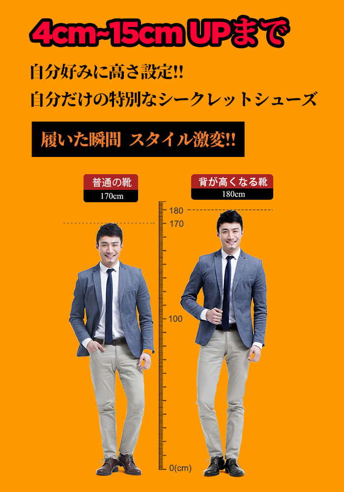 Chamaripaシークレットシューズの魅力