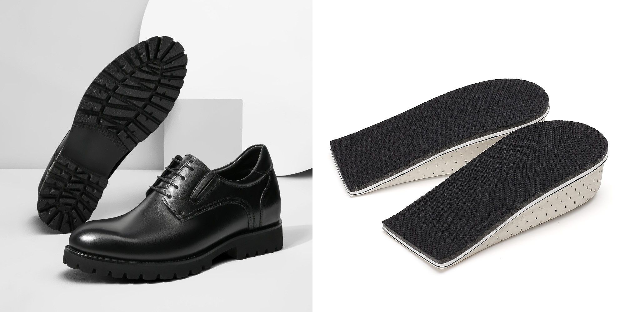 schoenen die je langer maken vs. verhogende inlegzolen