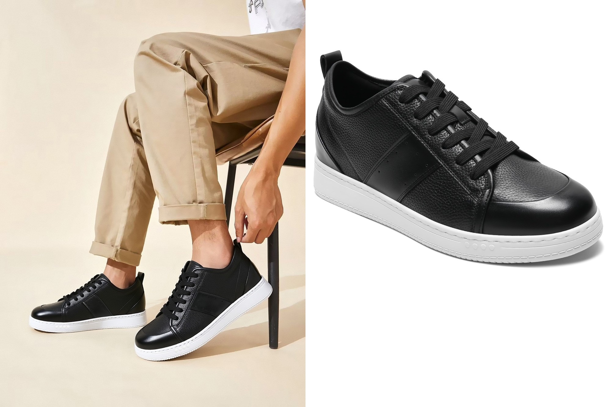 Sneakers nere minimal rialzate