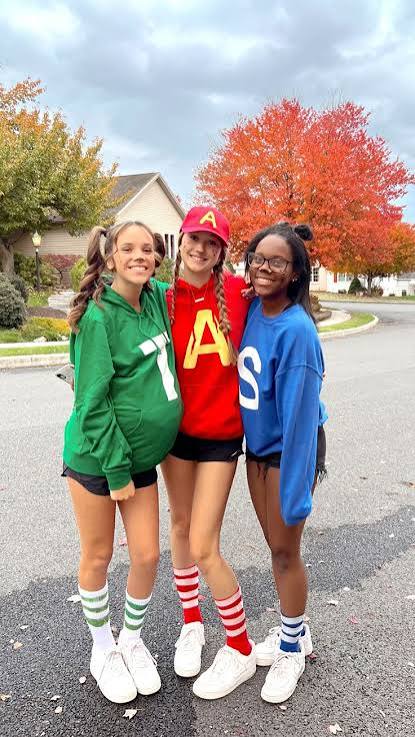 Alvin and the Chipmunks Trio costume idea