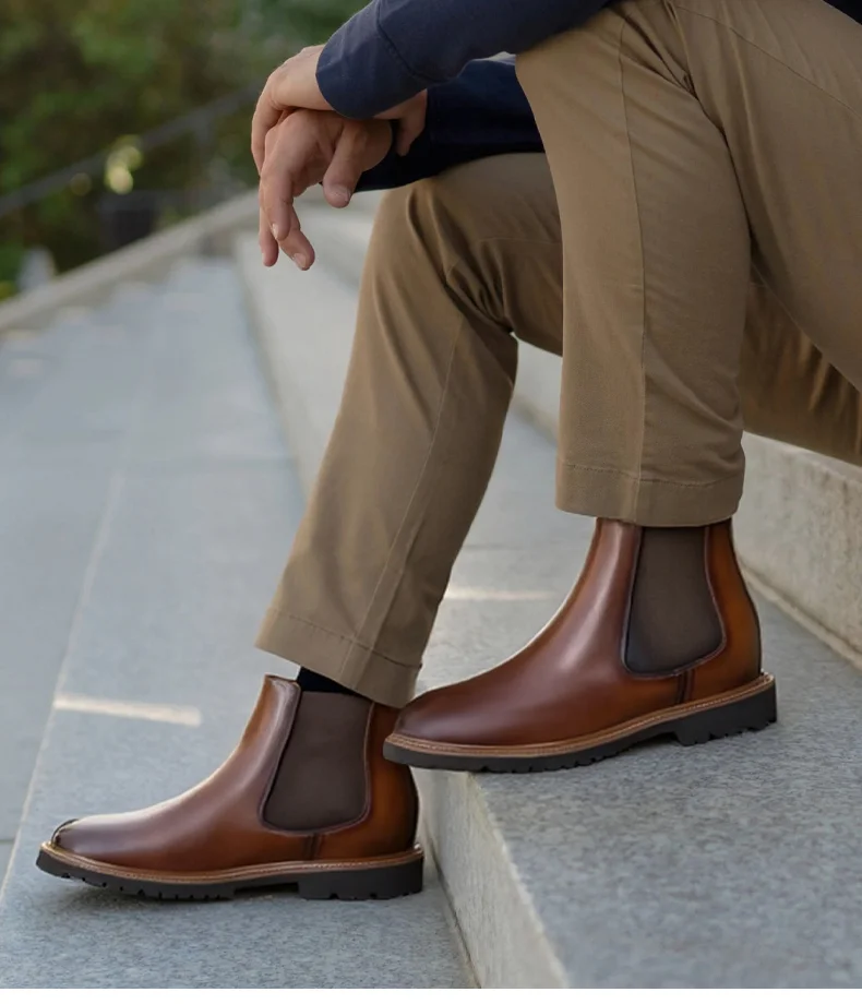 Chelsea bottes rehaussantes