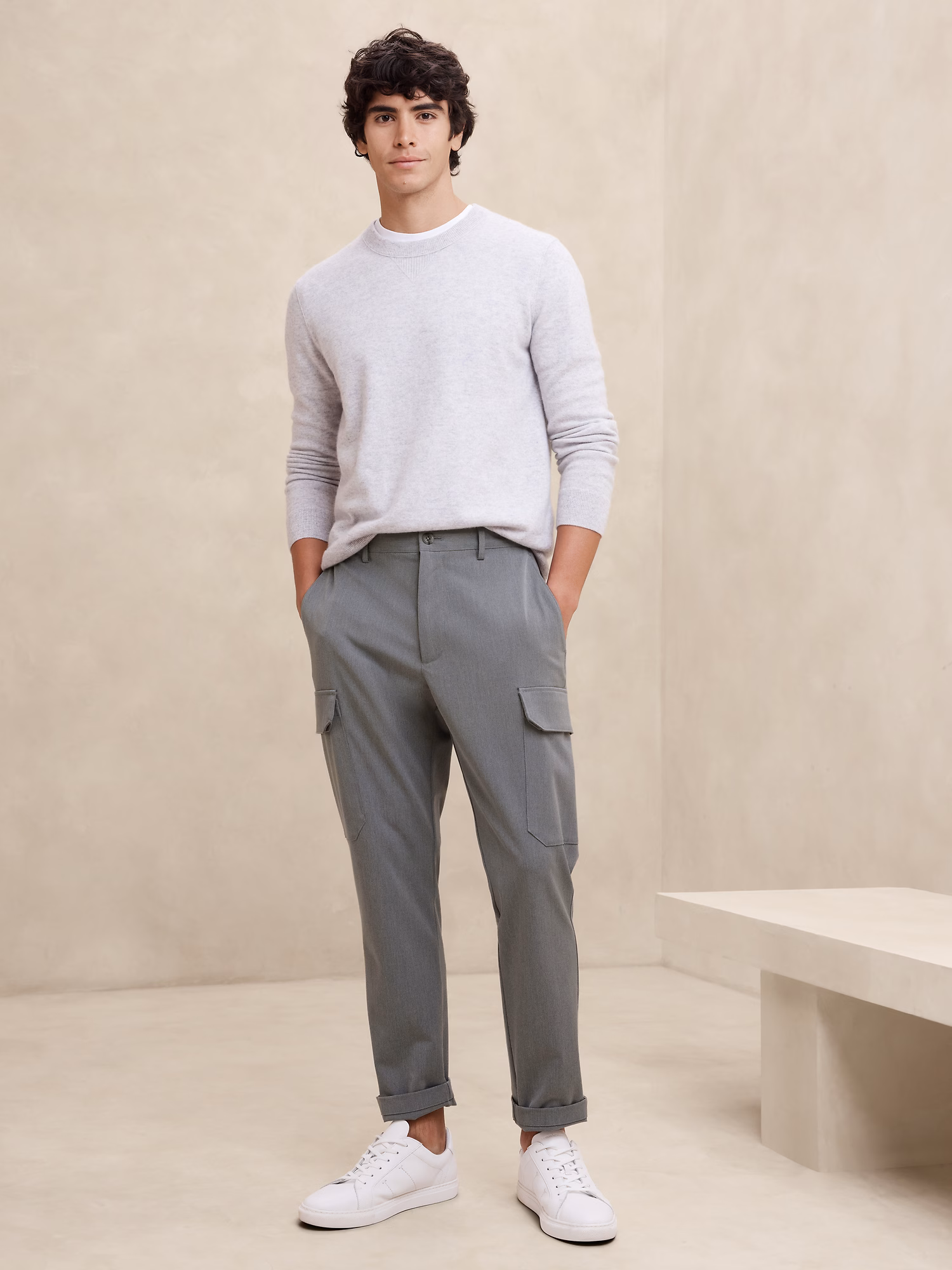 Banana Republic Athletic Tapered Cargo Pants