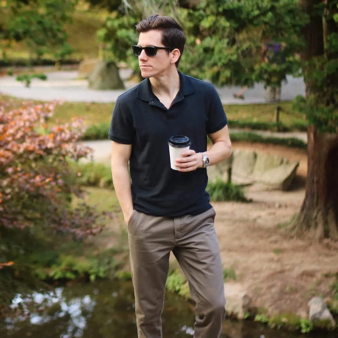 Neutral-Polo-With-Chinos