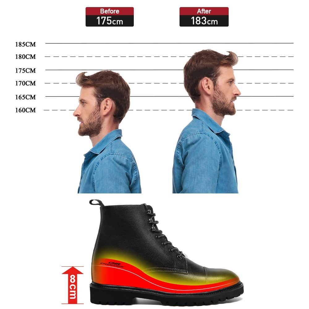 scarpe con rialzo uomo