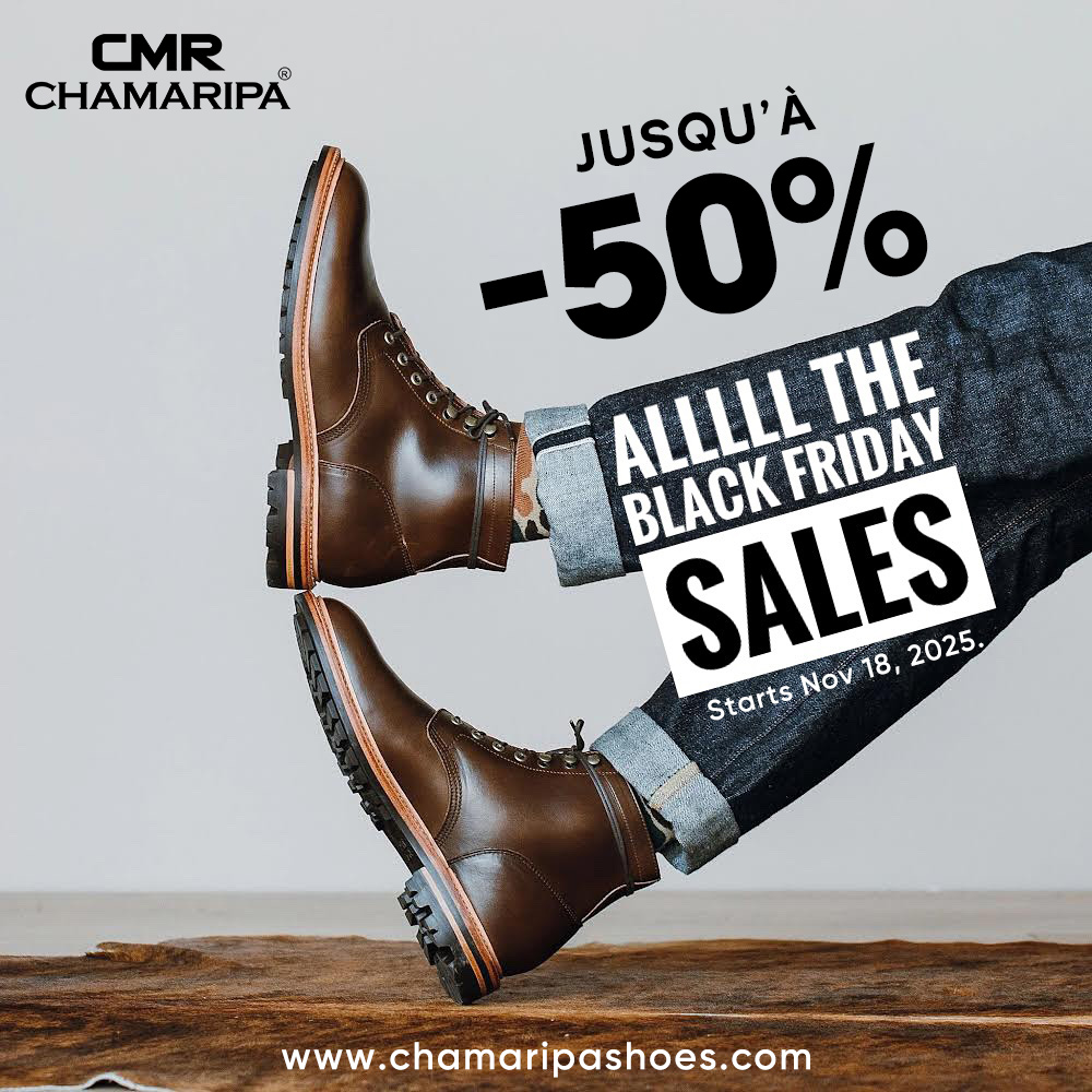 black friday chaussures homme