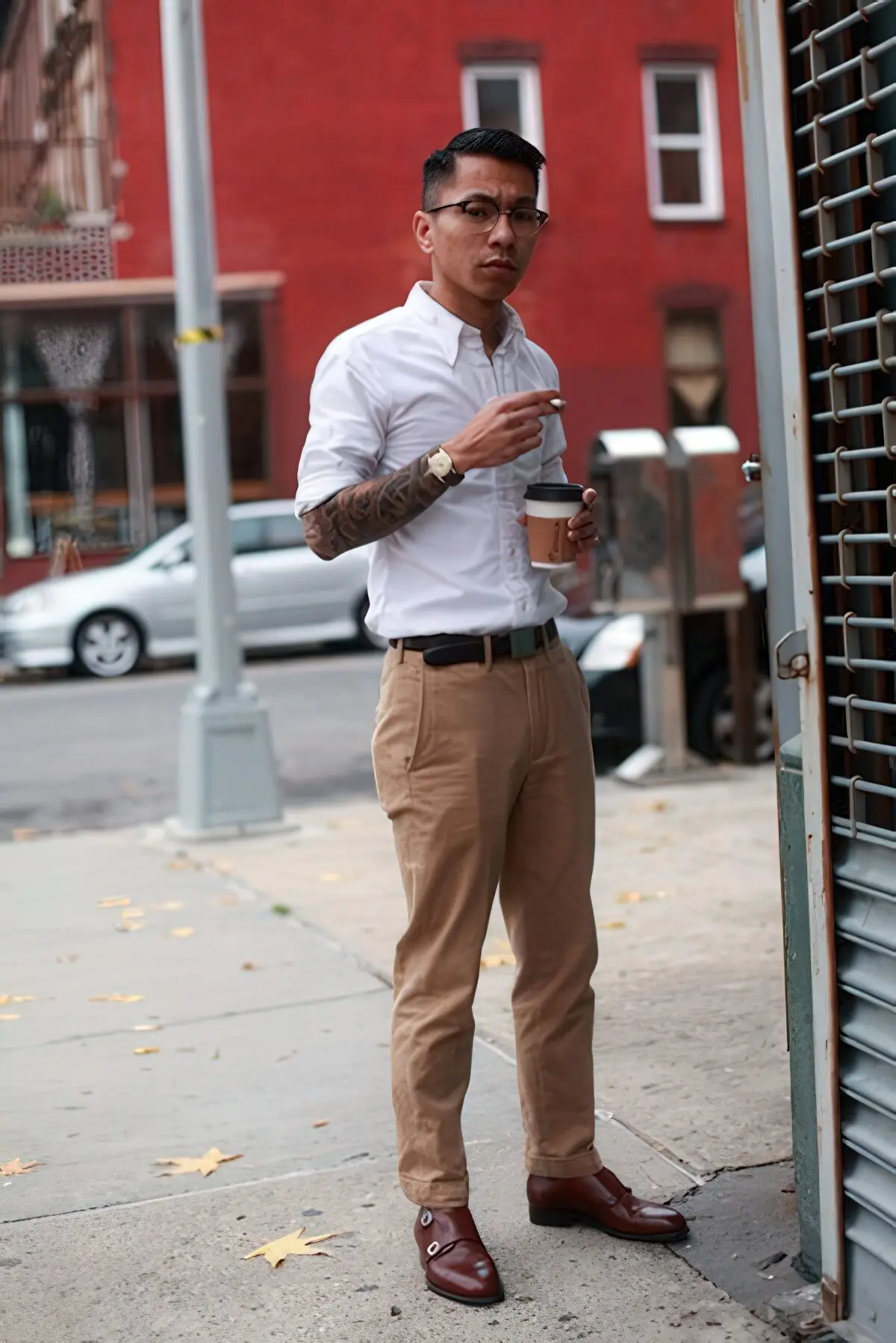 Monk Strap Elevator Boots men outfit