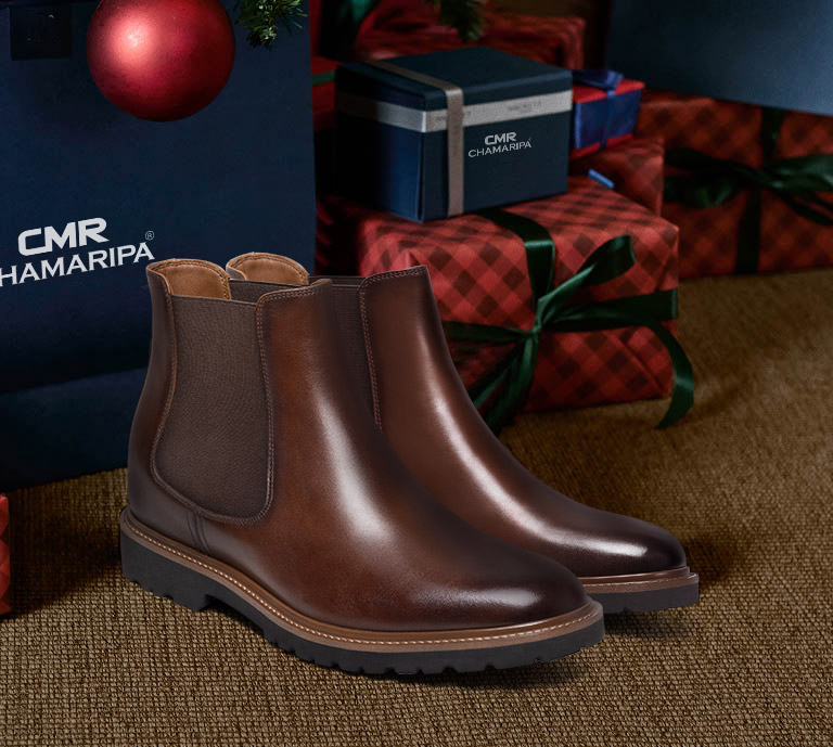 Leather Chelsea boots