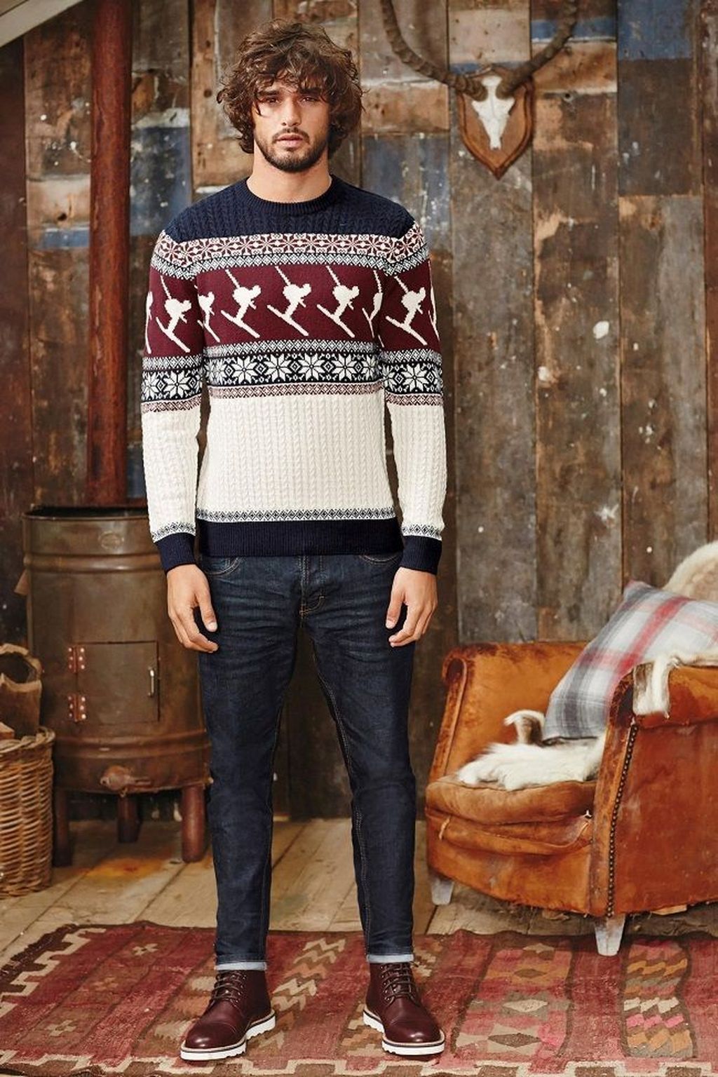 men Christmas Outfit Idea 4