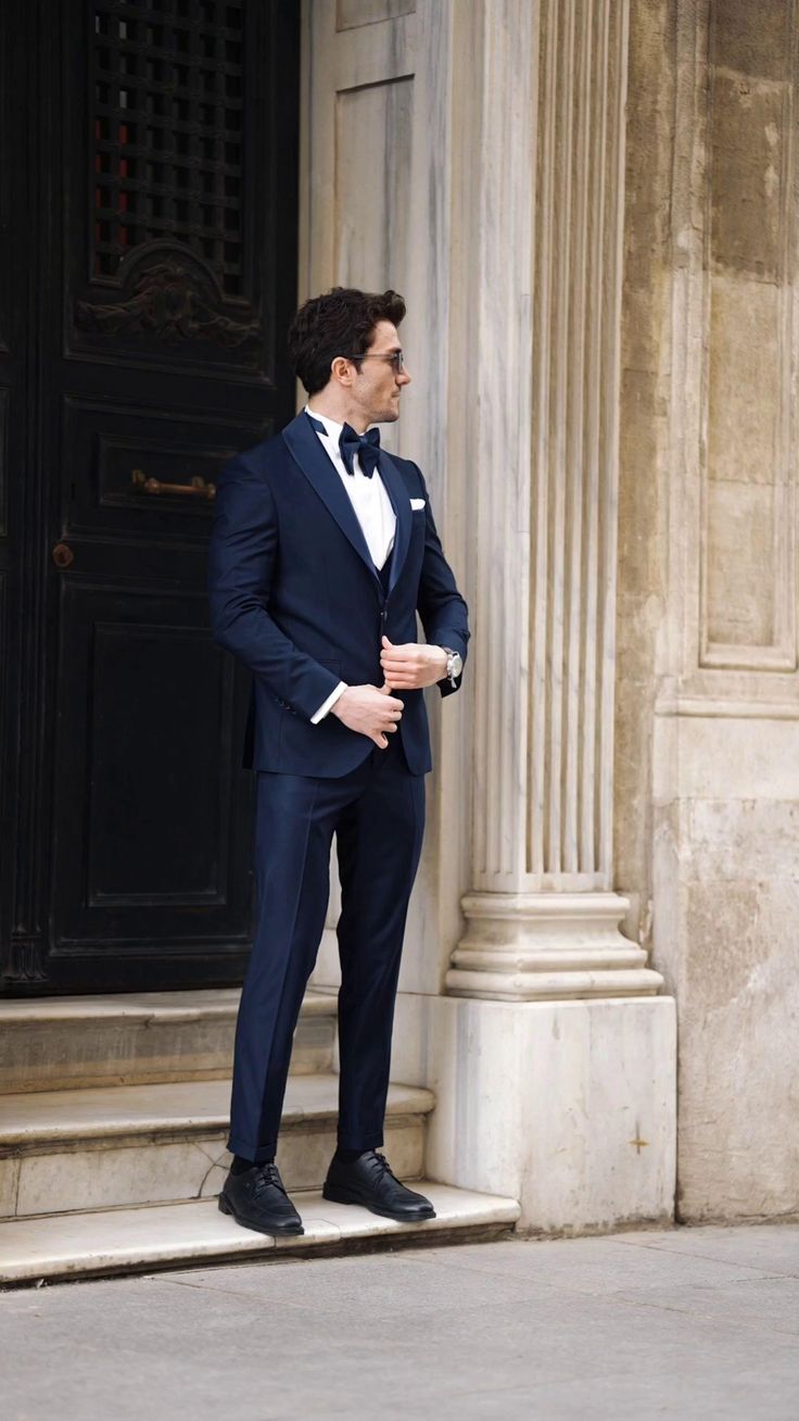 Navy Slim Tuxedo