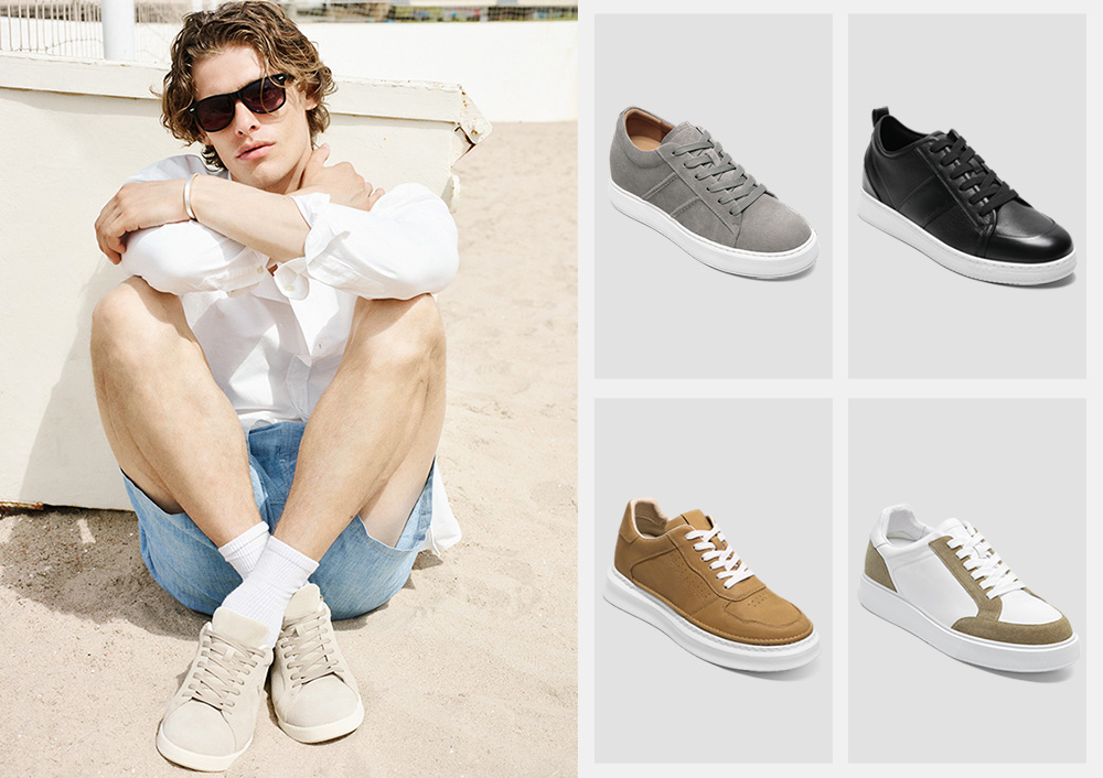 height-increasing shoes