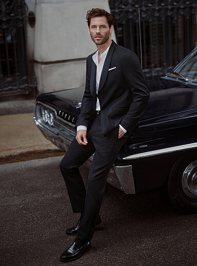Slim Fit Wool Tux