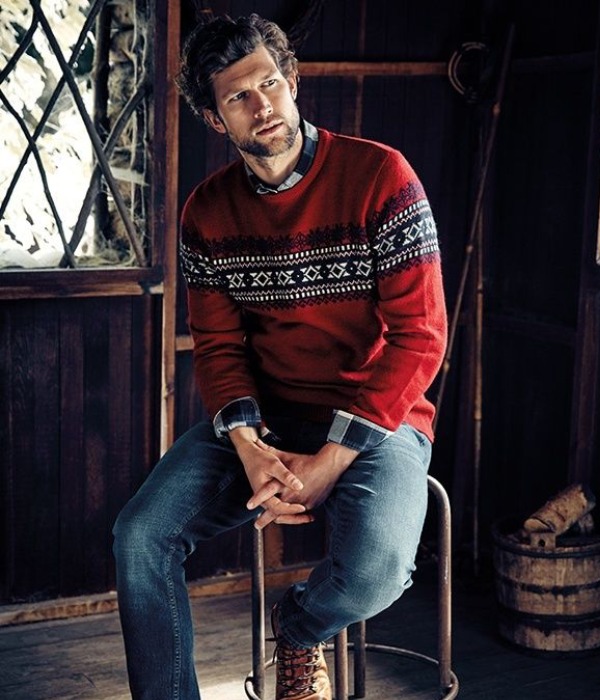 Lässiges Outfit Weihnachten Herren