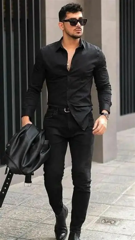 The “Club Night” Modern Black Outfit
