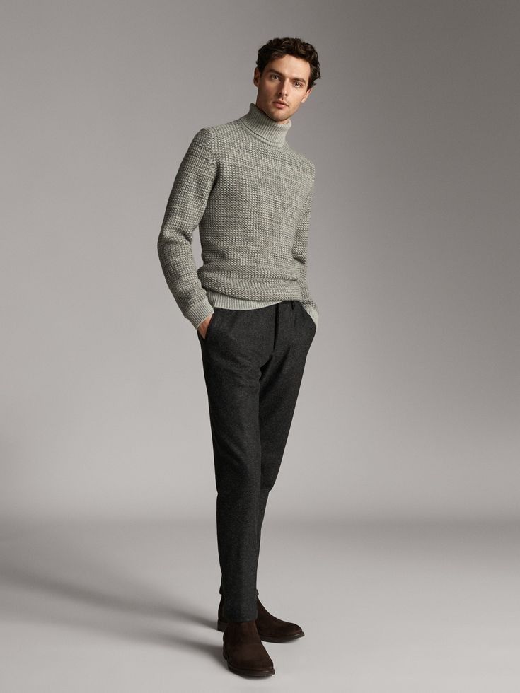 Outfit 5 Knit with tailored pants
