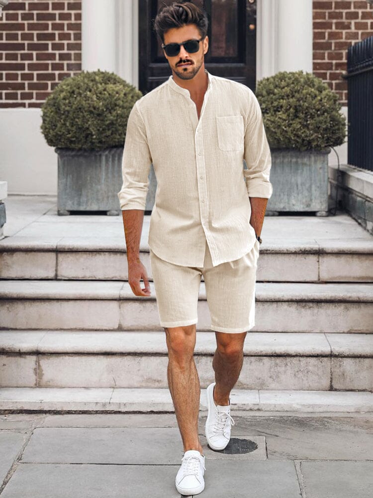Look 7 Linen set, but casual