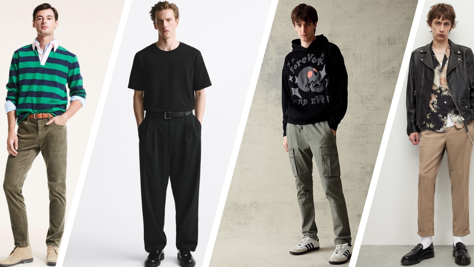Tapered trousers for short men fit guide
