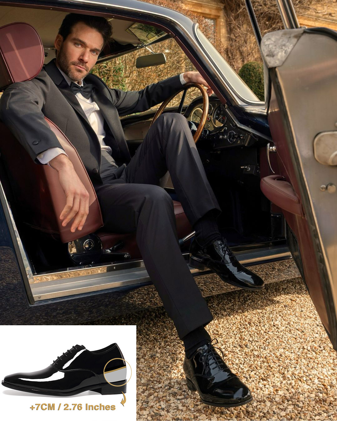 High-quality Elevator Dress Shoes provide a significant advantage for shorter men. Unlike standard heels, these shoes feature an invisible internal lift that adds height without looking “chunky.”