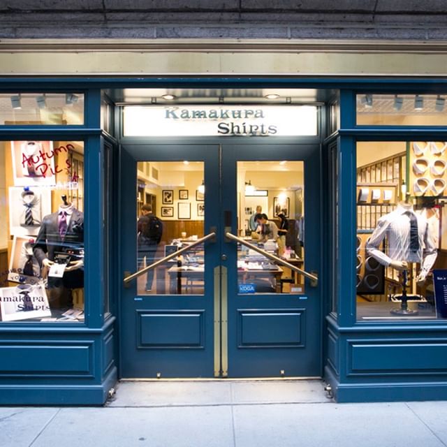 Kamakura Shirts Graybar Building local store
