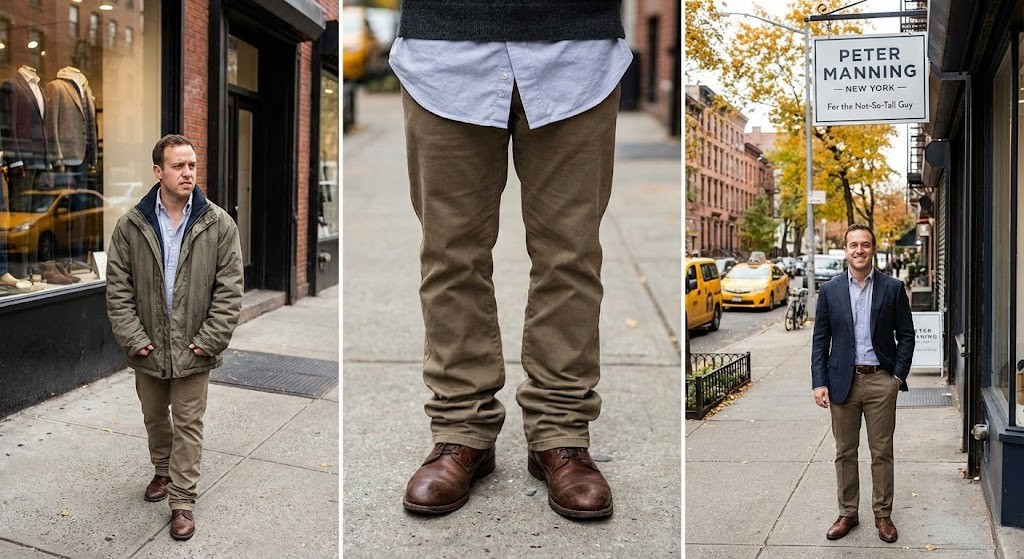 Standard Sizing Doesn't Work For Short Men