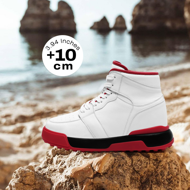 Die neuen Chamaripa-Sneaker mit 10 cm unsichtbarem Absatz. Machen Sie größer.