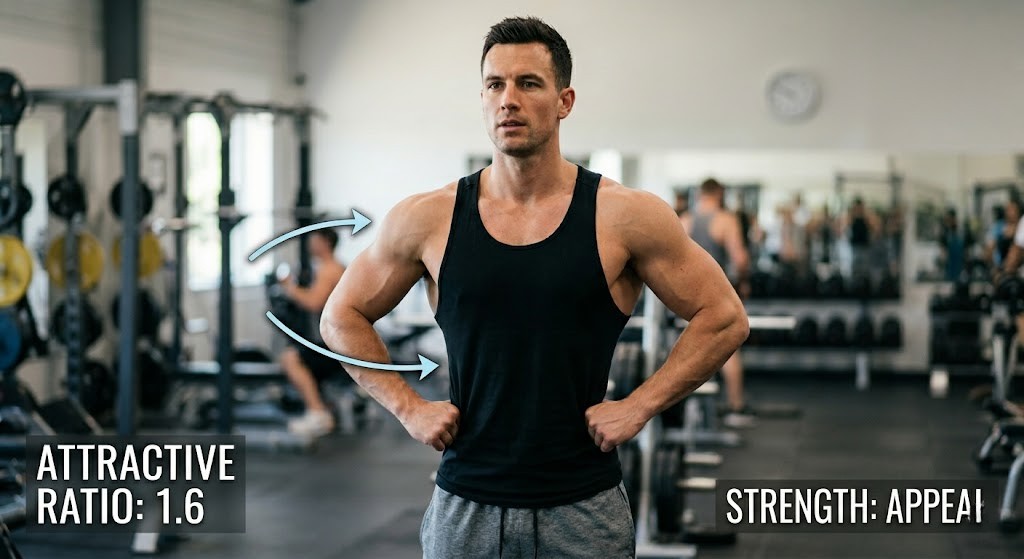 V-Taper attractive men