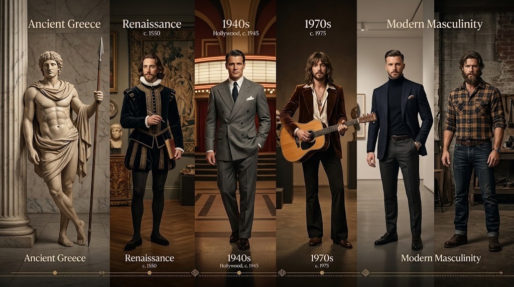 attractive man Cultural History