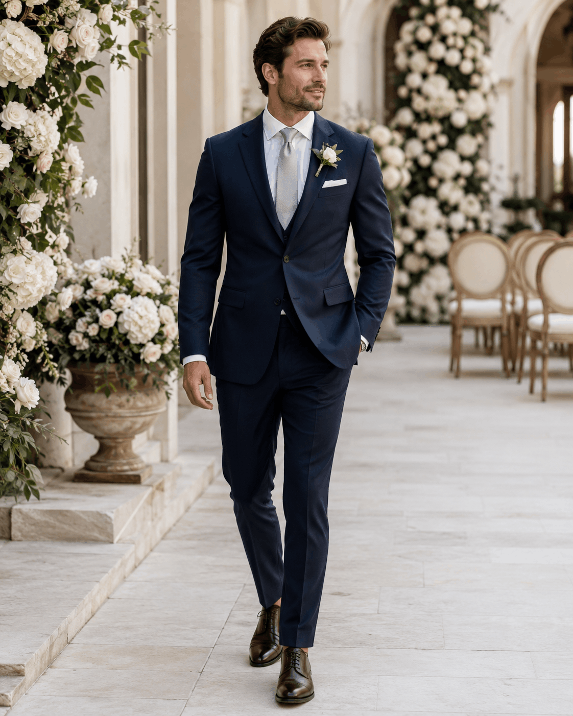 brown dress shoes for blue suit Ryann Tall T-Shirt Dress