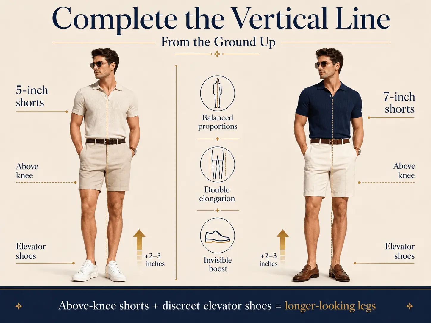 elevator shoes make leg longer