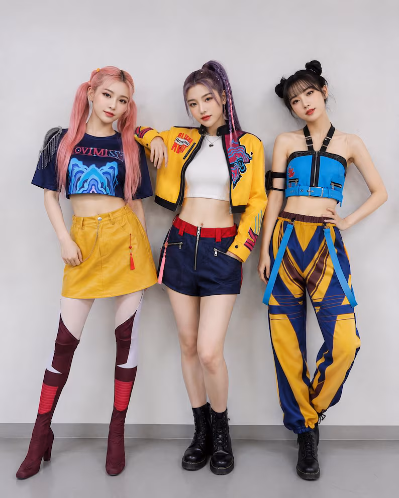 K-Pop Demon Hunters costume idea