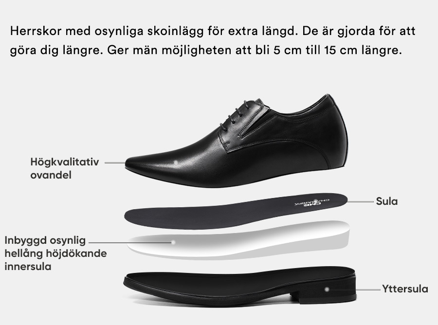 vad är skor med förhöjd sula