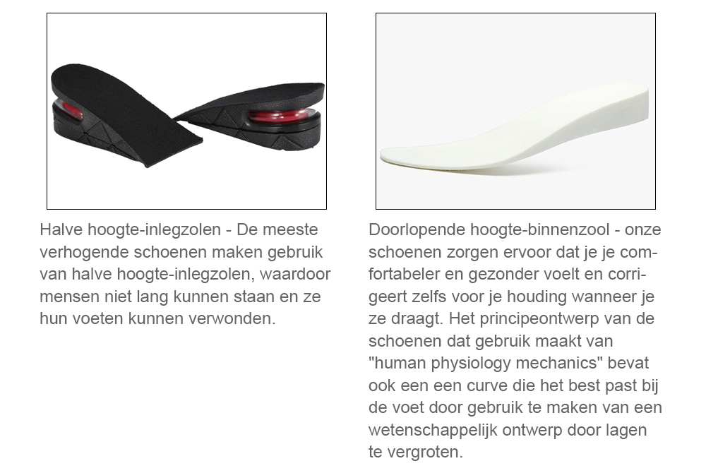 verhogende schoenen
