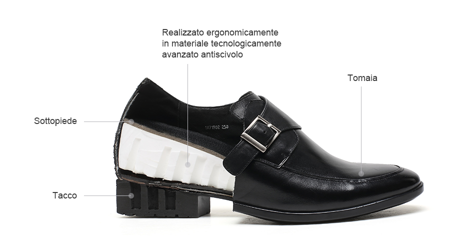 scarpe per alzare statura