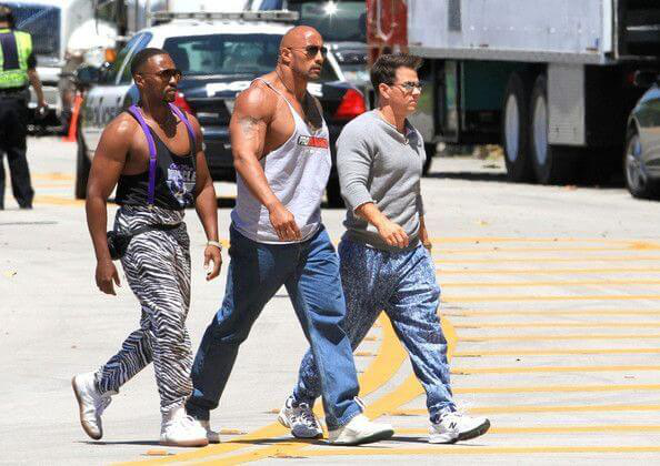 Chaussures rehaussantes pour la taille de Dwayne Johnson