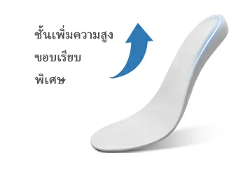 ชั้นเสริมความสูงเฉพาะรุ่นพร้อมขอบเรียบ