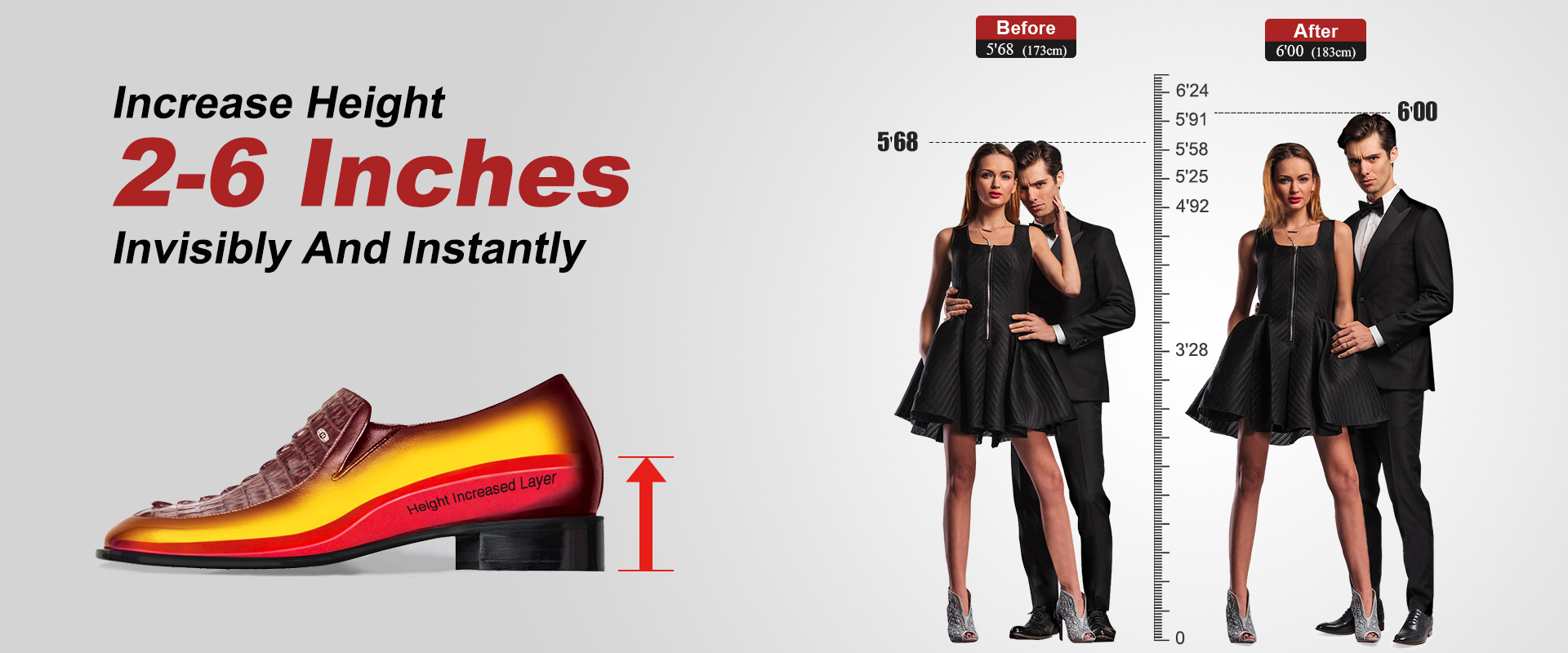 Elevator dress shoes on sale