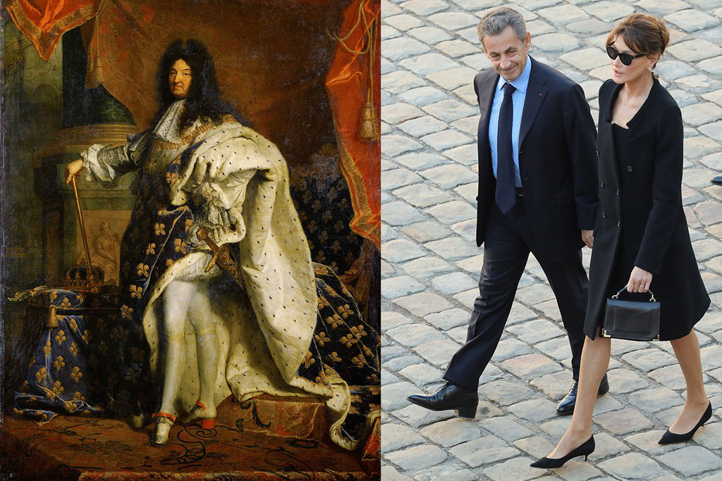 Nicolas Sarkozy chaussures à hauteur variable