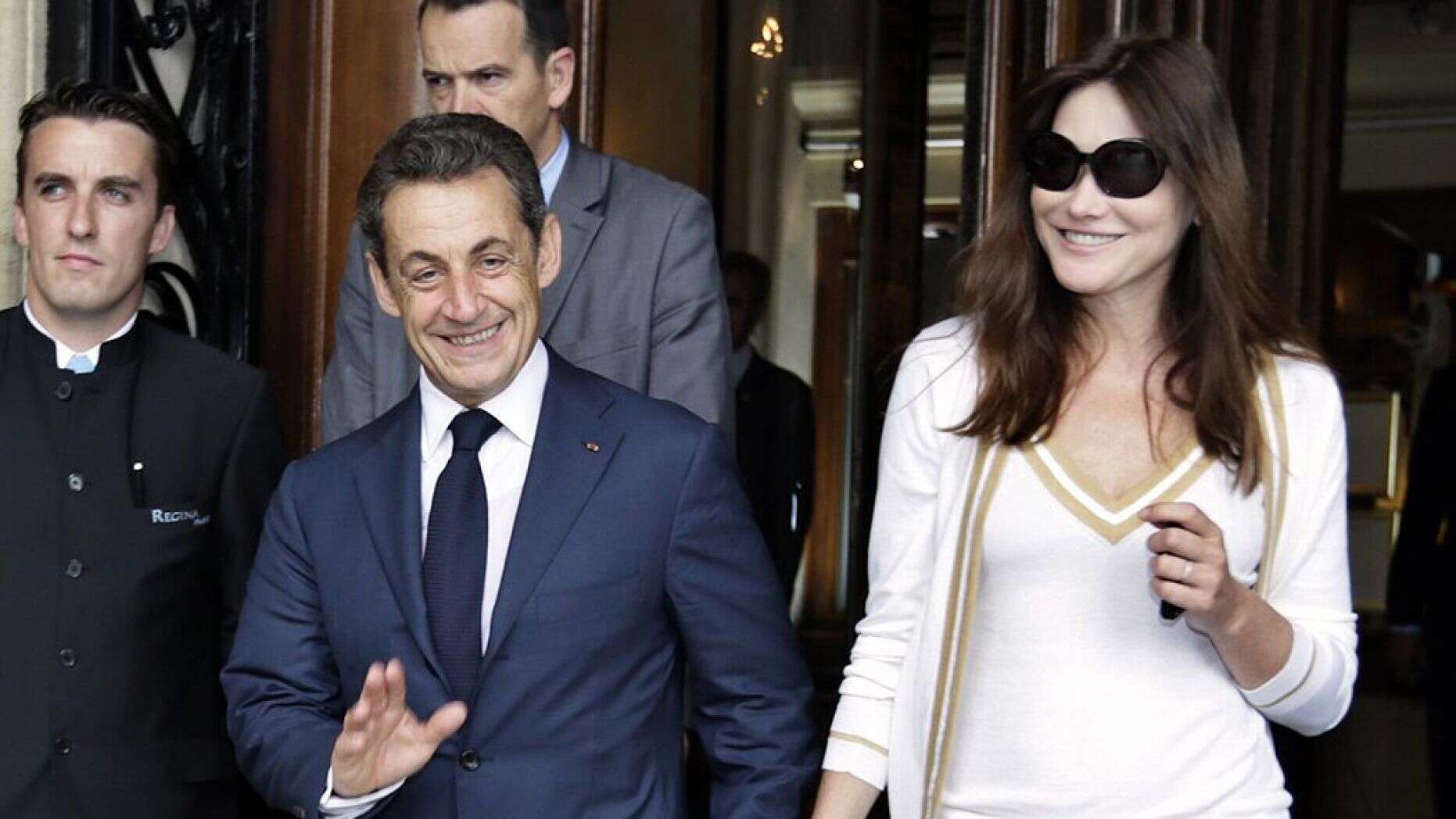 Nicolas Sarkozy chaussures à hauteur variable