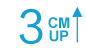 3cm UP