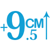 9.5cm UP