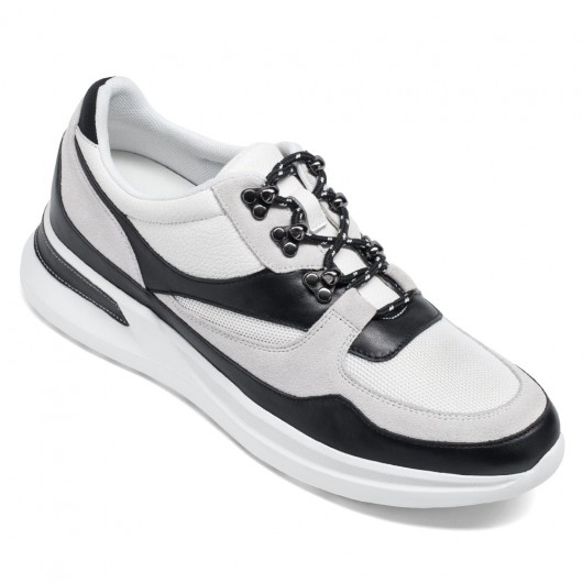 elevator sneakers - shoes that increase your height - outdoor men shoes taller 7 CM / 2.76 inches