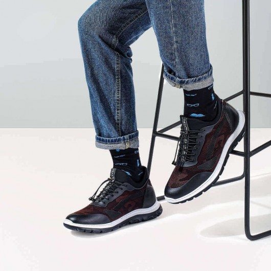 Height Increase Sneakers - Sneaker with Hidden Heel - Elevator Sneakers For Men 7CM / 2.76 Inches
