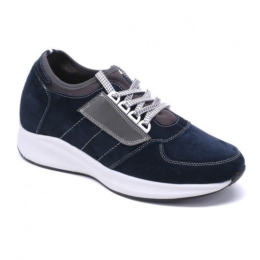 Elevator Mens Shoes Ventilate Sneakers For Men Increase Height 2.76 Inches