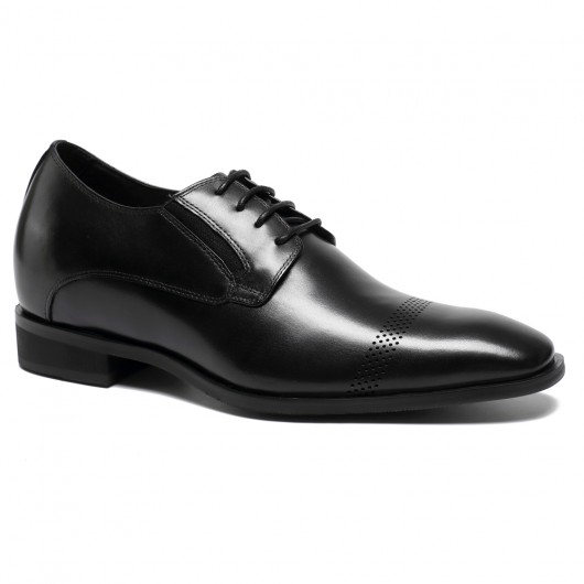 Men Elevator Dress Shoes Oxford Height Increasing Shoes Taller Shoes