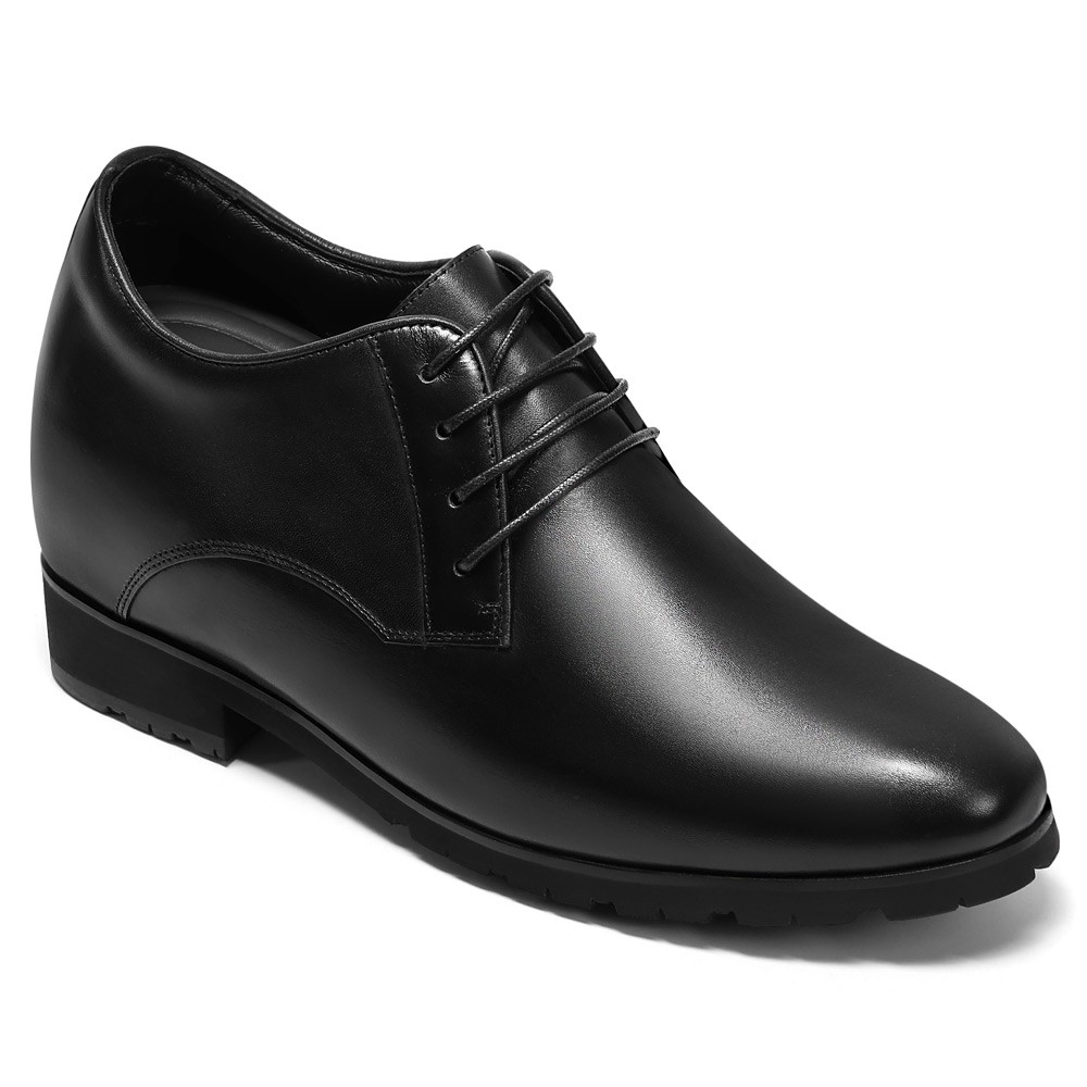zwart schoenen met hakverhoging
